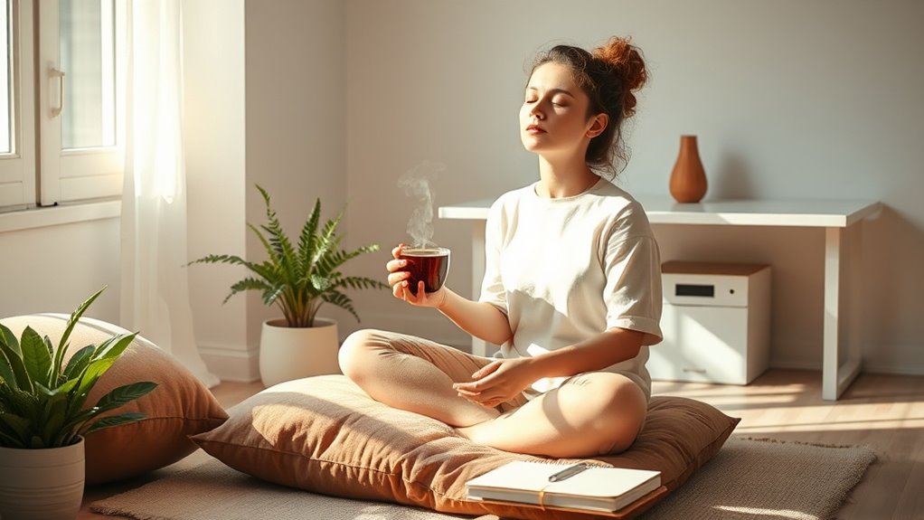 mindfulness hobbies routines support