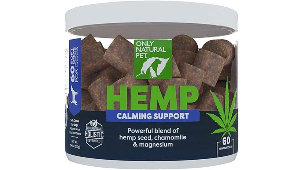 natural hemp chews for dogs