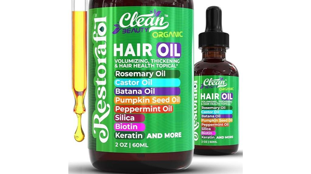 natural rosemary hair oil