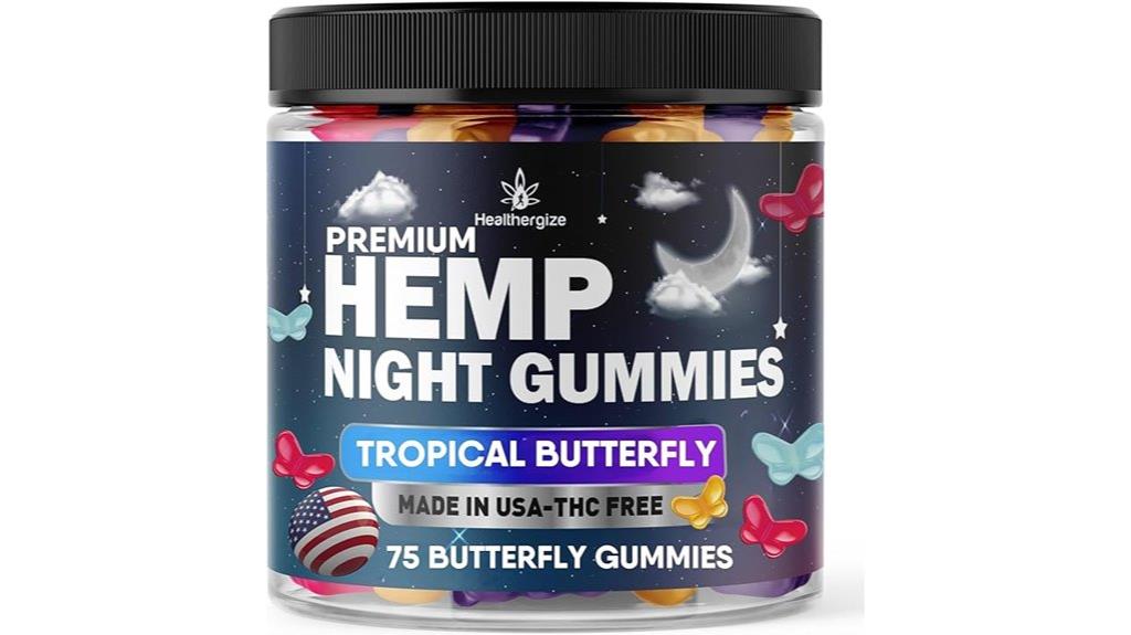 nighttime high potency gummies