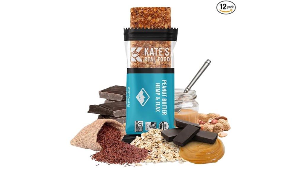 organic granola bars pack