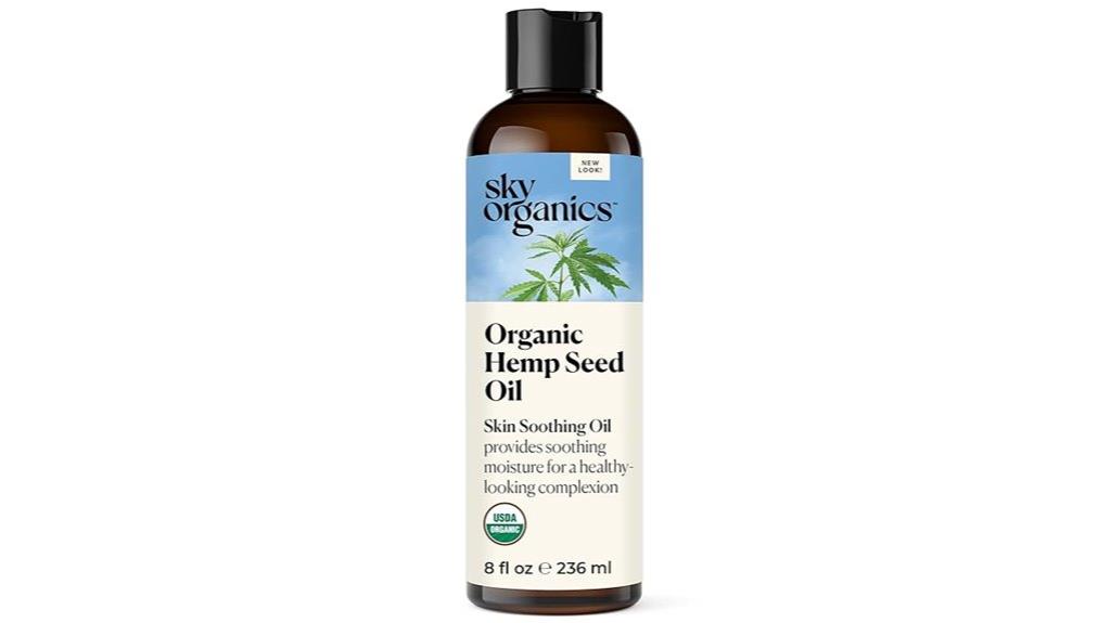 organic hemp seed oil