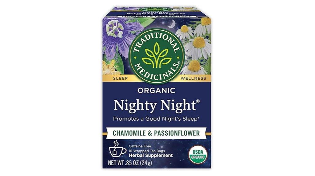 organic nighty night tea