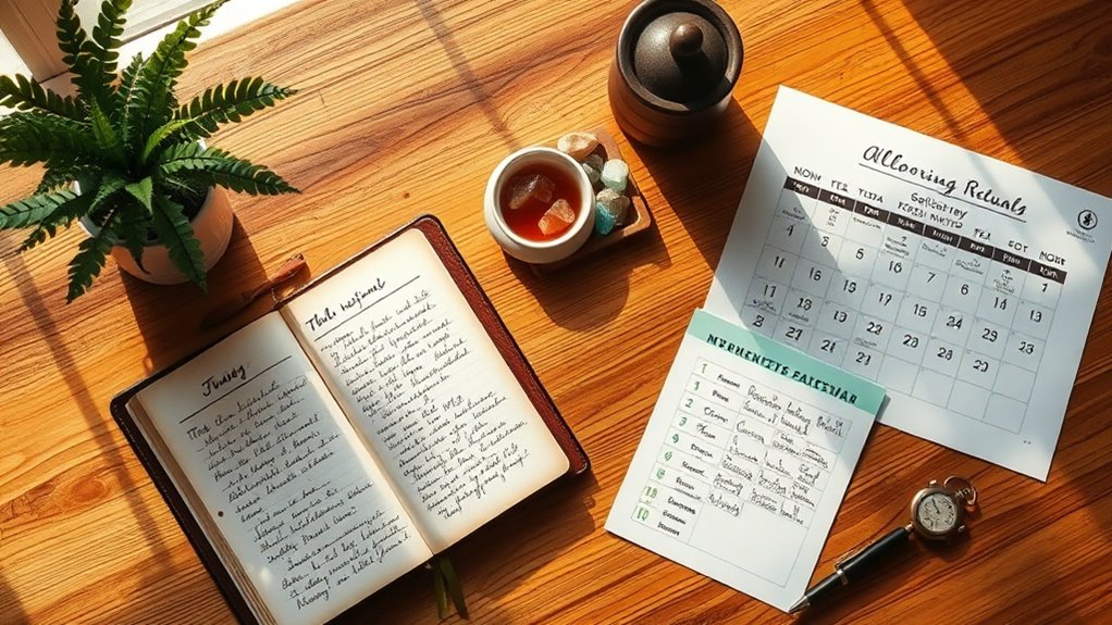 personalized ritual scheduling system