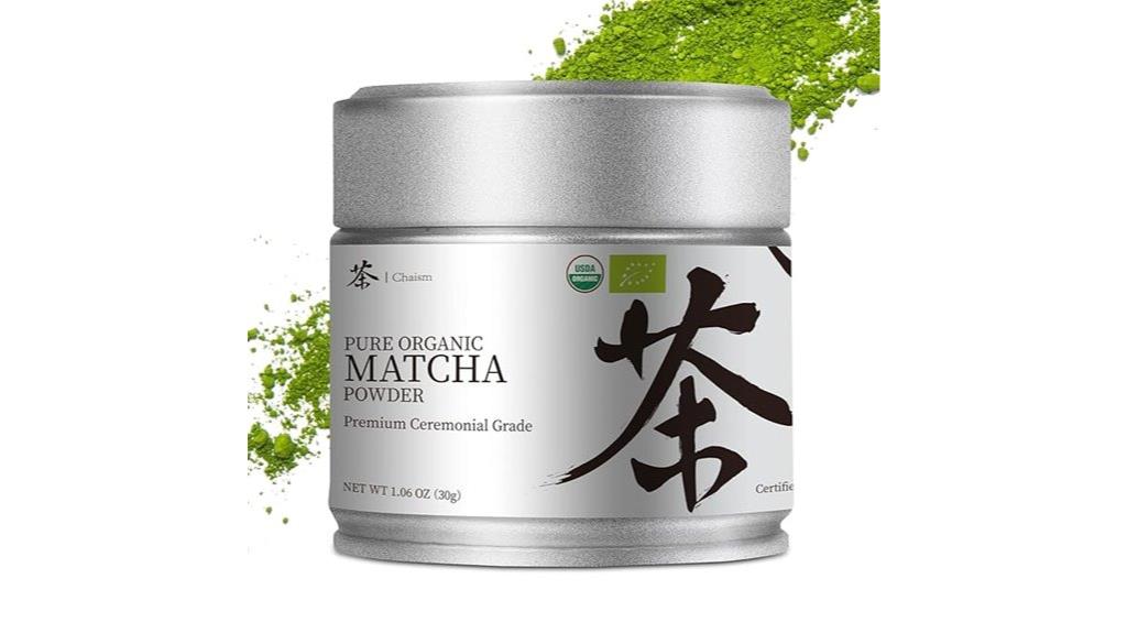premium ceremonial matcha powder
