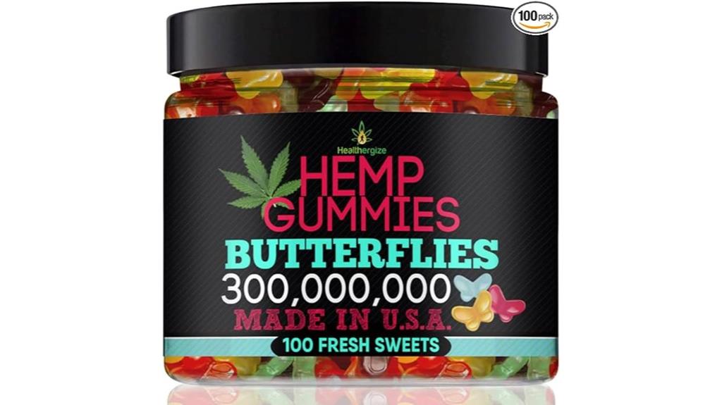 premium hemp butterfly gummies