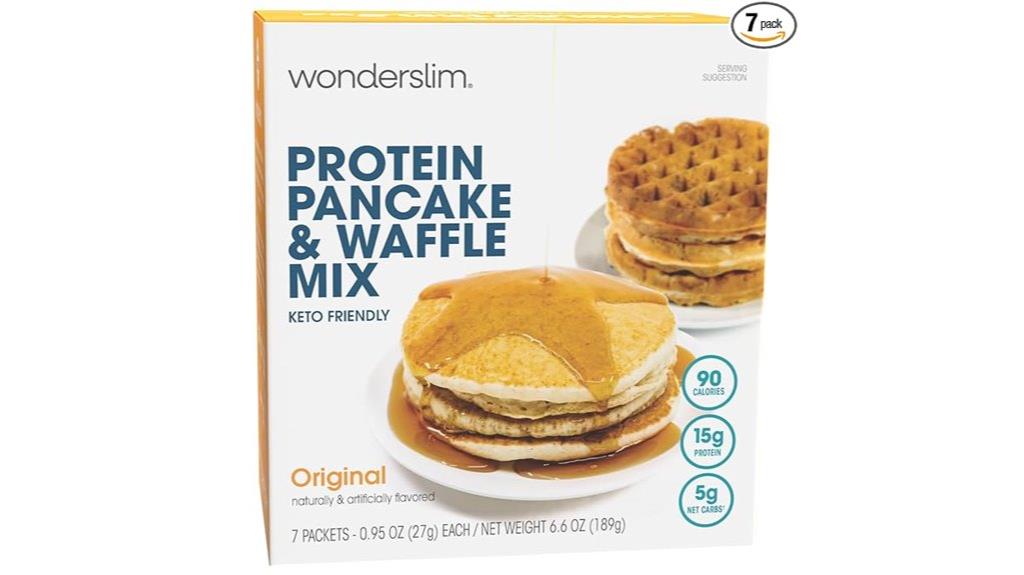 protein pancake waffle mix