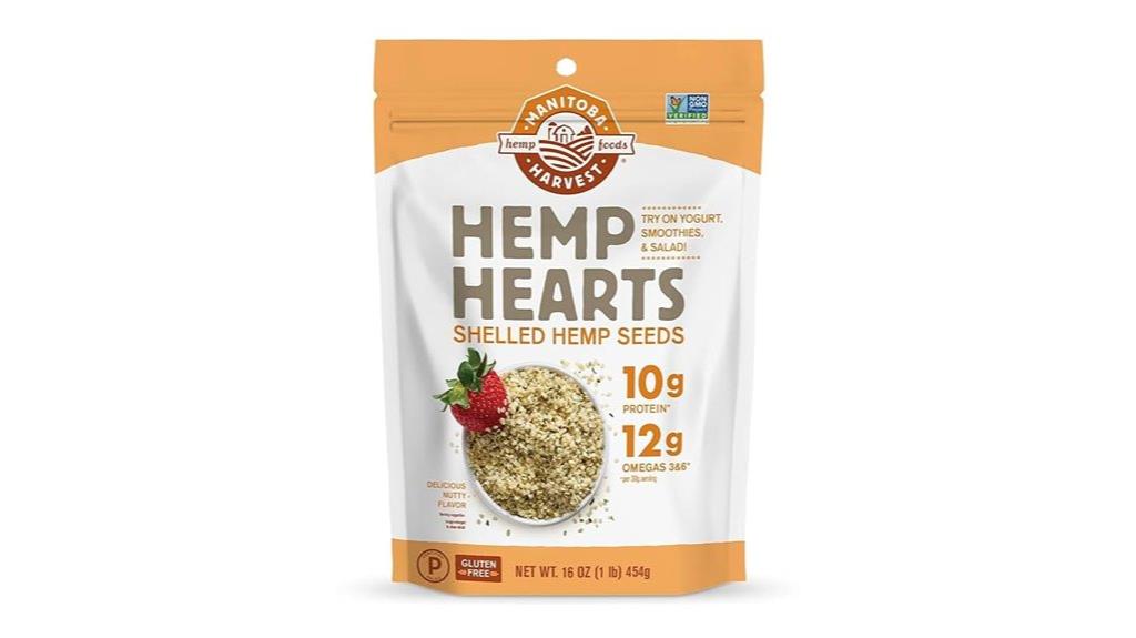 shelled hemp seeds 16oz