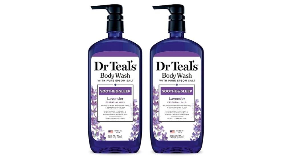soothing sleep body wash