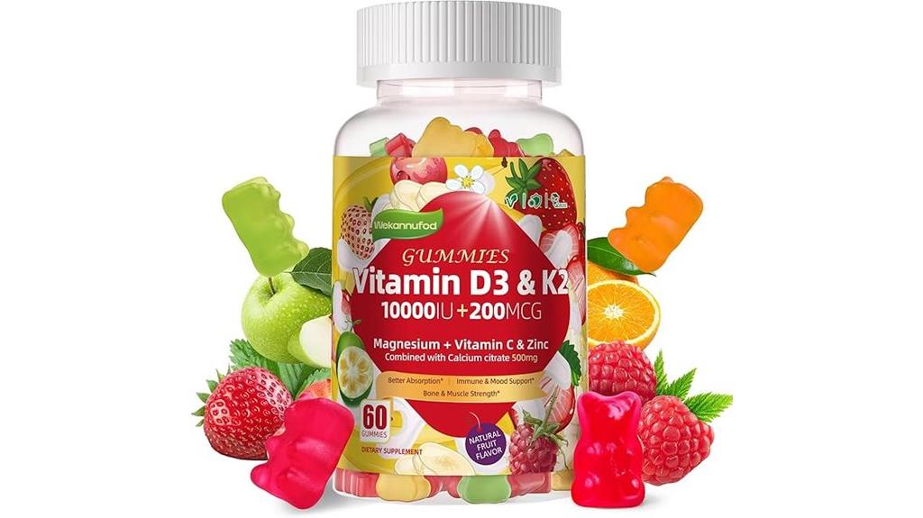 sugar free vitamin d3 gummies