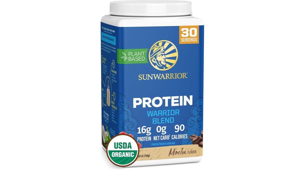 sunwarrior vegan protein powder