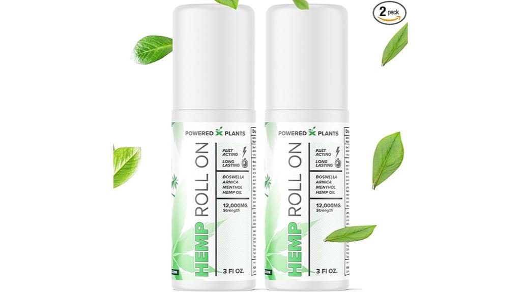 twin hemp menthol roll ons