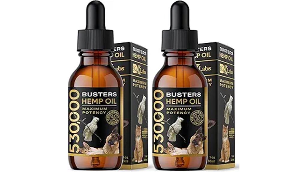 two pack hemp oil