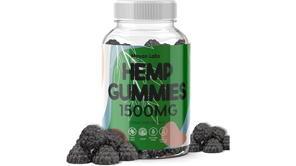 vegan hemp nerve gummies
