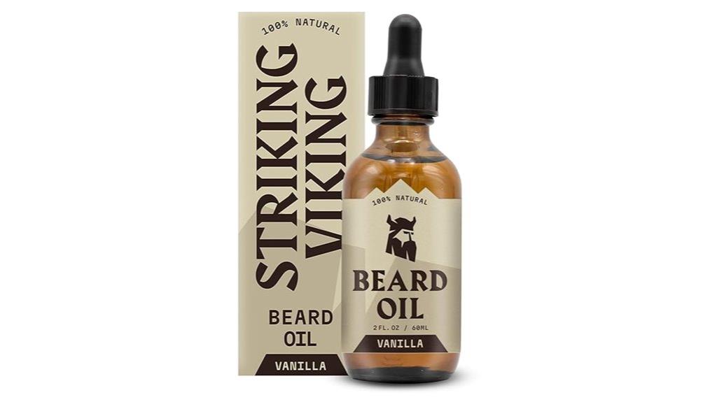 viking vanilla beard oil